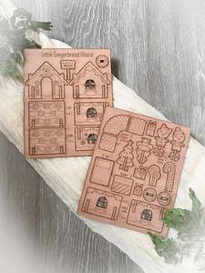 Christmas Collection: Gingerbread Man House DIY