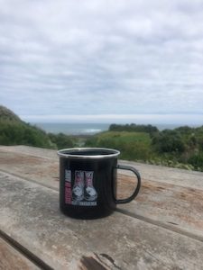 Enamel Coated Sisters in Arms Cup – Art By Kirst