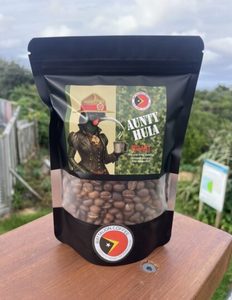 Timor Leste Roasted Organic Coffee Beans Aunty Huia Blend 200g Pouch – Art By Kirst