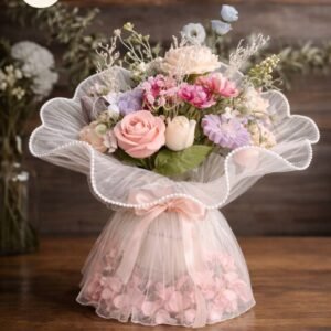 Products: Customizable Golden Vase Candle Bouquet (Large)