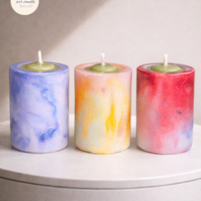 Products: Blush Bloom Candle Bouquet