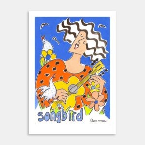 Products: Call Me Blue (2025) Original Textile Art by Liz Smith - Art Collective