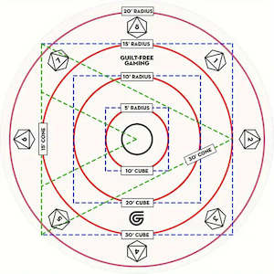 RPG Area of Effect Marker - Acrylic