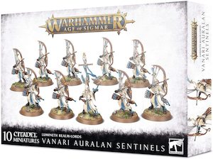Warhammer Age Of Sigmar: Lumineth Realm-Lords Vanari Auralan Sentinels