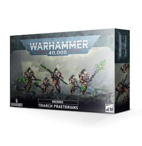 Warhammer 40 000: Warhammer 40k: Necrons Triarch Praetorians