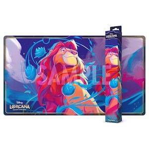 Card Game Accessories: Disney Lorcana Playmat: Mufasa - Ruler of Pride Rock