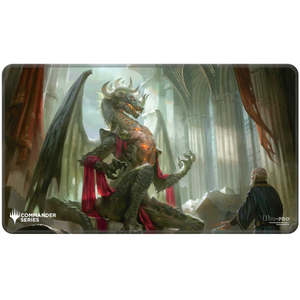 Magic The Gathering: Ultra Pro: UP38466 Commander Release 4 3 Color Shard - Q4 2024 Stitched Edge Playmat Korvold MtG