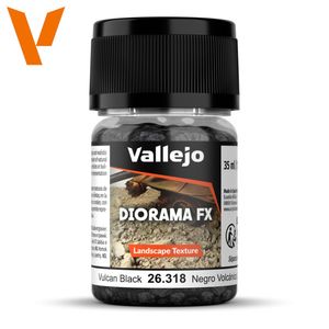 Painting: Vallejo Diorama Effects: Vulcan Black 2-5mm 35 ml