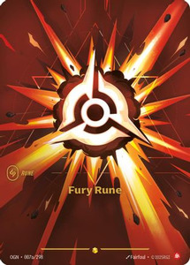 Card Games: Fury Rune Alt Art 007a