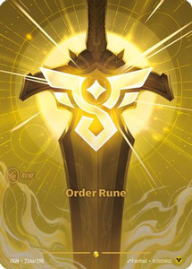 Order Rune Alt Art 214a