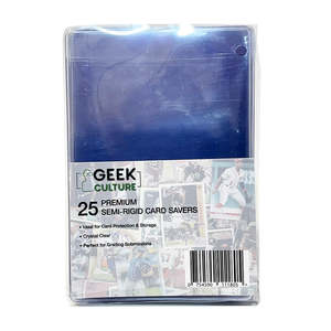 Products: Geek Culture: Semi-Rigid Card Sleeves 25 Pack