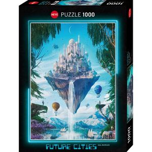 Products: Puzzle - Heye - Future Cities Sky Isle 1000Pc