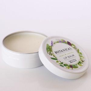 Stocking Stuffers: Botanical Lip Balm Mint & Vanilla