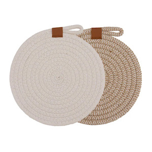 Ladelle: Nash White Set of 2 Trivet