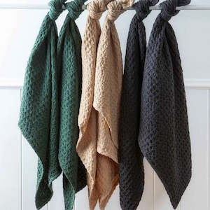 Ladelle: Chunky Waffle 2pk Kitchen Towel