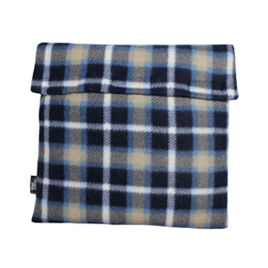 Gifts Under 50: Blue Check Pet Wheat Bag