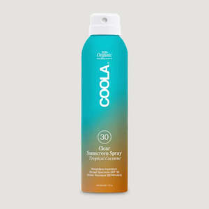 Skincare: COOLA Clear Sunscreen Spray SPF30