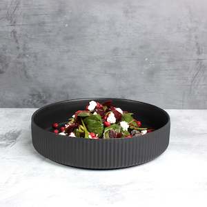 Matte Black Salad Bowl