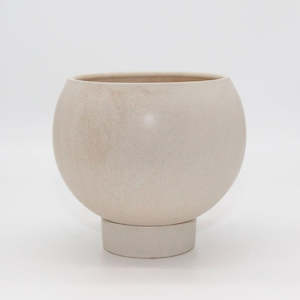 Medium Orbit Planter Oatmeal