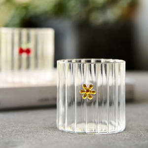 Haven Glass Tumbler - Flower