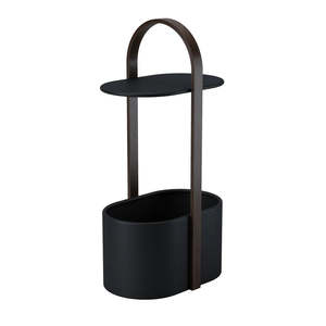 Homeware: Umbra Bellwood Storage Table Black & Walnut