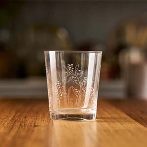Homeware: Haven Glass Tumbler - Wattle