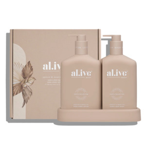 Al Ive Body: Al.ive Wash & Lotion Duo - Apricot & Sweet Fig