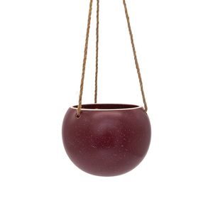 Gardening: Orbit Hanging Planter Ruby