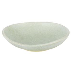 Greta Porcelain Raised Serving Plate Small