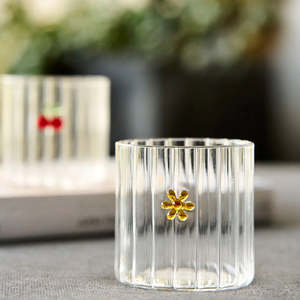 Haven Glass Tumbler - Flower