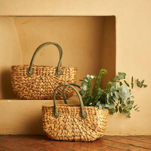 New Arrivals: Harvest Basket 2 Pack - Forest Green