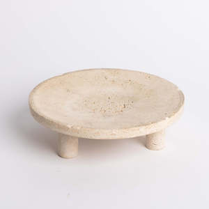 tray: Nome Stand Light Travertine