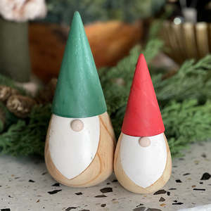 Christmas: Wooden Santa