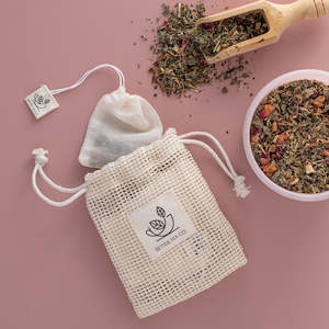 Reusable Cotton Teabags pk5