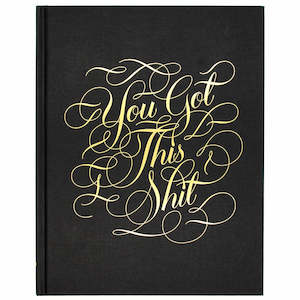 Cards: You Got This Shit Journal