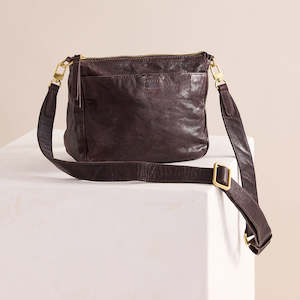 Frida Crossbody Bag Chocolate