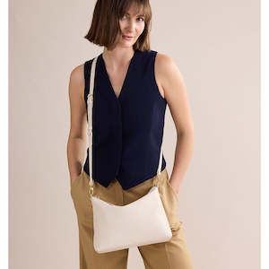 For Her: Augusta Crossbody Bag Ivory