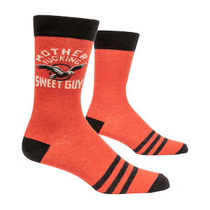 Under 50: Mother F*cking Sweet Guy Mens Socks