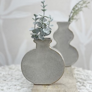 Room Decor: Cora Round Vase Beige