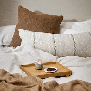 Kalahari Cushion Ecru