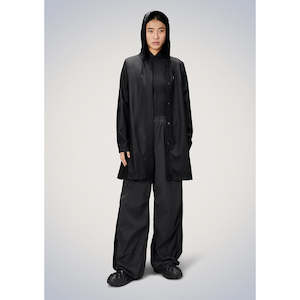 Rains - A Line Jacket Black