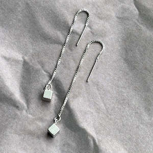 Jewellery 1: Thread Cube Earrings