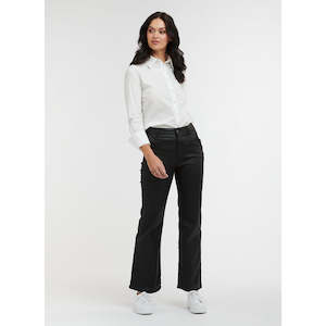 Italian Star: Shirley Coated Pant Black