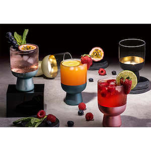 Glassware: Aria 2pk Highball Glass Tumbler