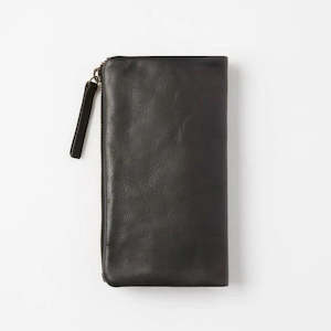 For Her: Large Capri Wallet Black