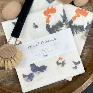 Nawrap Dish Cloth Rooster Hen
