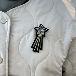 Shooting Star Brooch