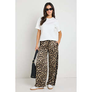 Townie Animal Satin Pants