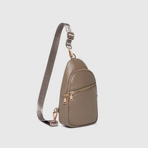 Bags Wallets: Baby Bella Sling Bag Mocha