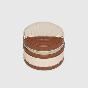 Jewellery: Loz Jewellery Box Canvas/Tan